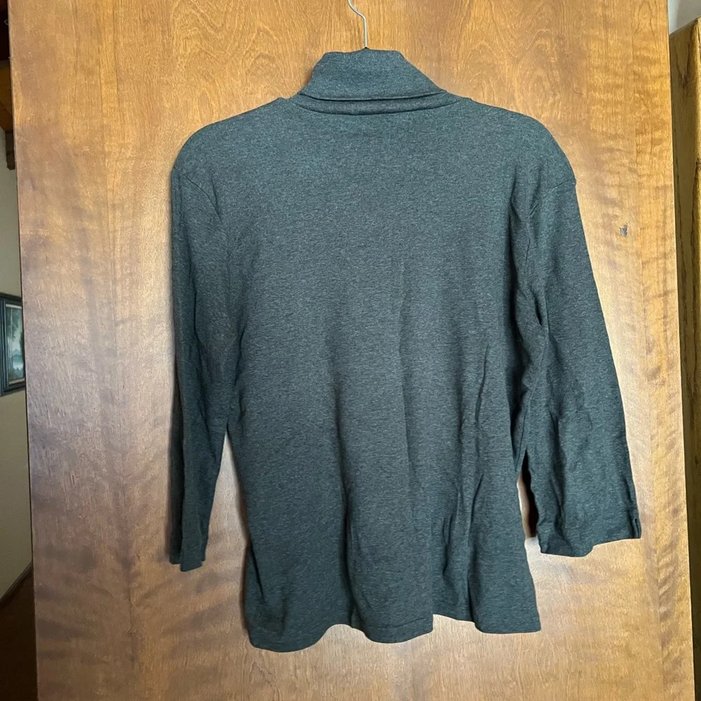 Ralph Lauren Dark Gray Turtleneck Sweater - Picture 4 of 4
